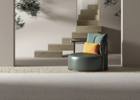 The green chair